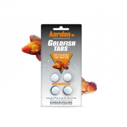 KORDON Goldfish Tabs 4szt musujące tabletki do uzdatniania wody