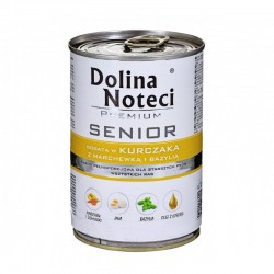 Dolina Noteci Premium Senior rich in chicken with carrot and basil 400g