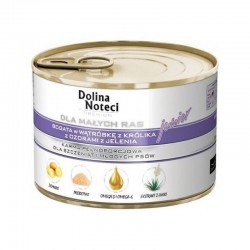 Dolina Noteci Premium Junior rich in rabbit liver with deer tongues 185 g can