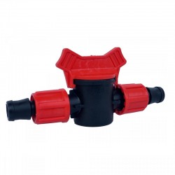 Hose ball valve 12/16 with clamps