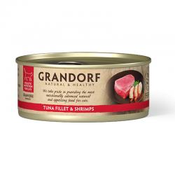 Grandorf Tuna Fillet & Shrimps 6x70g