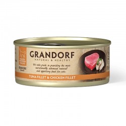 Grandorf Tuna Fillet & Chicken Breast 6x70g