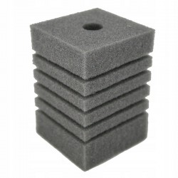 Filter sponge, square 20x10 gray, dense
