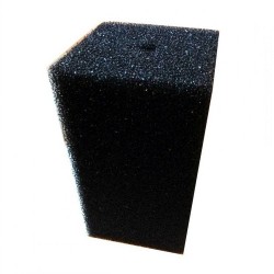 Filter sponge, square 20x12 black
