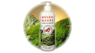 Mosses Makro - specjalistyczny nawóz w płynie dla mchów z rzeznaczeniem dla krewetkariów. Produkt jest dostEpny na terenie irlandii na www.aquaview.ie 